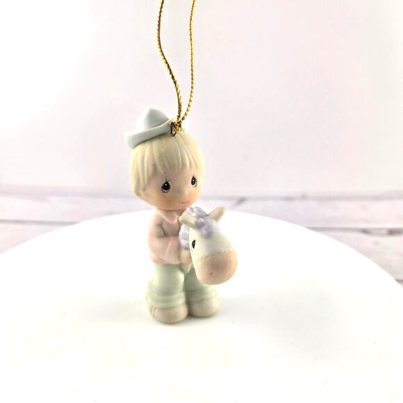 Precious Moments - "Happy Trails is Trusting Jesus" 1991 - Picture 1 of 8